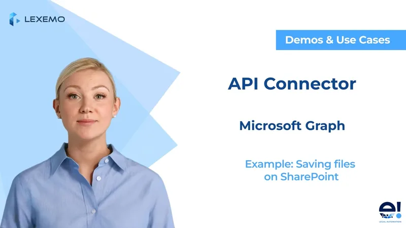 Microsoft Graph API: Save Legal Docs to SharePoint with e!