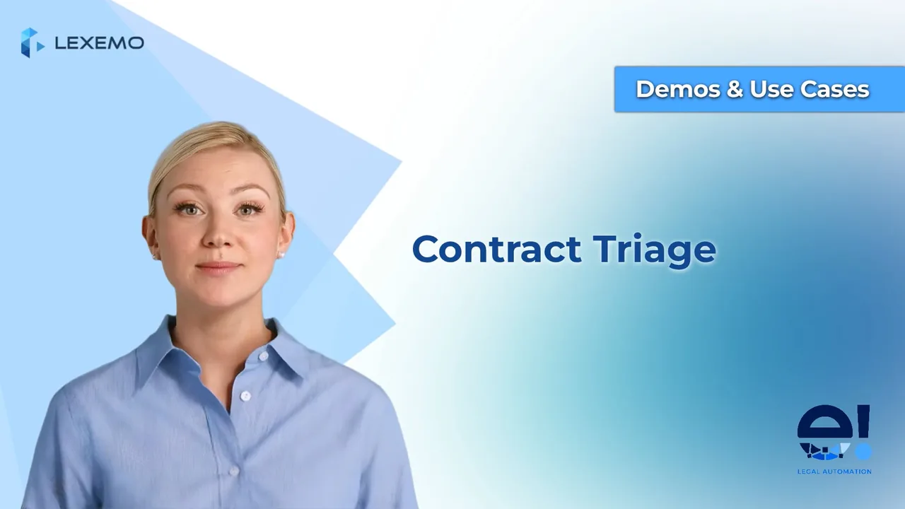 Contract Triage with AI: Classify Incoming Contracts, Route Them, and Flag Risk
