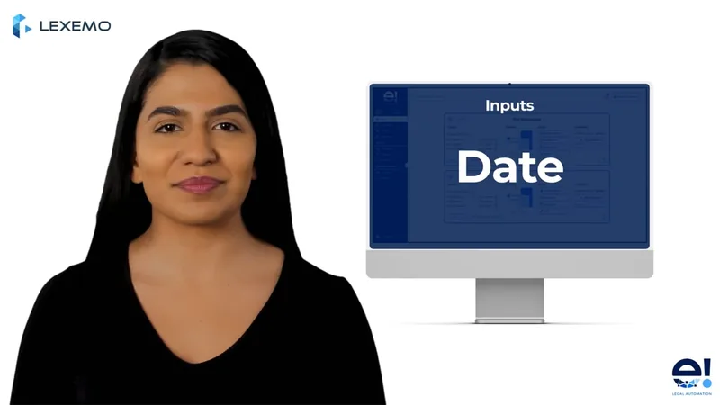 How to Set Up a Date Input Node in a Legal Bot in e!