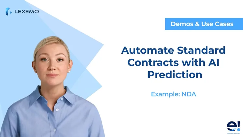 NDA Generator with AI Prediction: Smart NDA Automation in e!